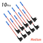 TAP Adapter Micro Standard ATM Blade Fuse MINI SMALL MEDIUM Size Car Fuse Holder Add-a-circuit