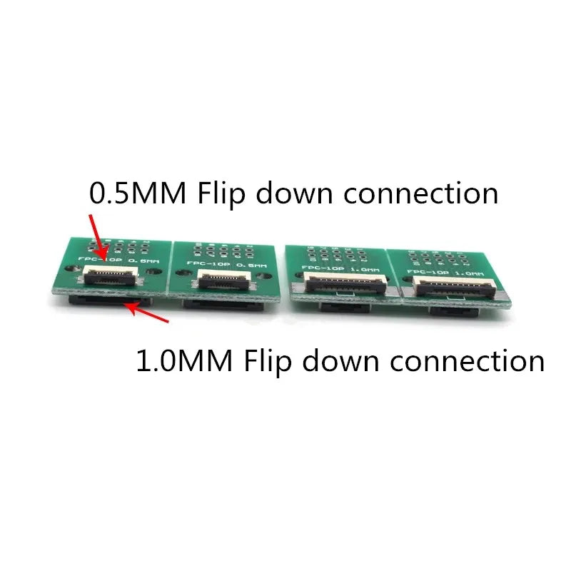 FPC/FFC Adapter Board 0.5/1.0MM to 2.54MM Soldered Connector 4/5/6/8/10/12/14/16/20/26/3040/45/50/60 Pin