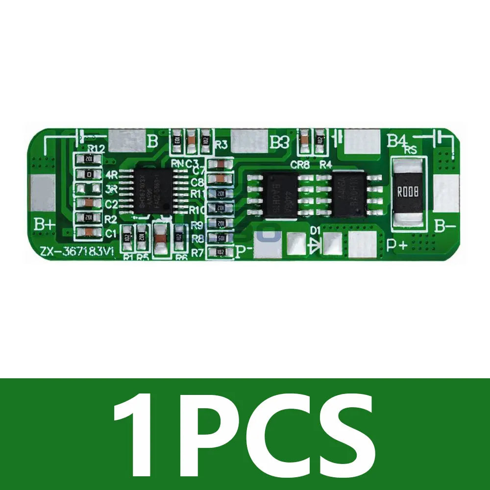 1~5PCS Over Protection! 4S 4A-5A 18650 Li-ion Lithium Battery Protection Board 4 Pack PCB BMS 4.25-4.35V To 2.3-3.0V