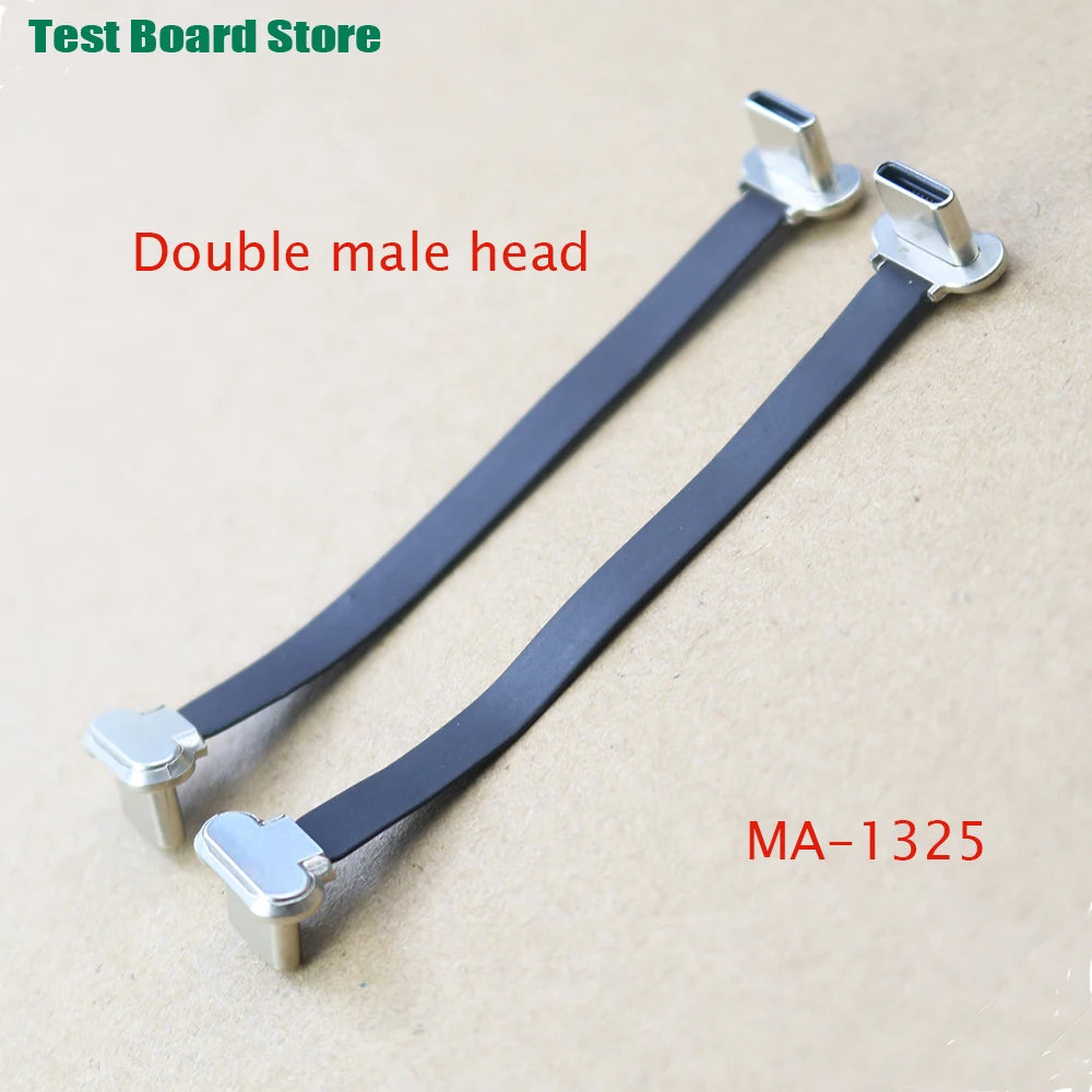 Test Board 1pcs USB Type-C Connector FPC 2Pin 3Pin W/ Resistor R1 Soft Flat Cable Male Charging Fast Wire Extention