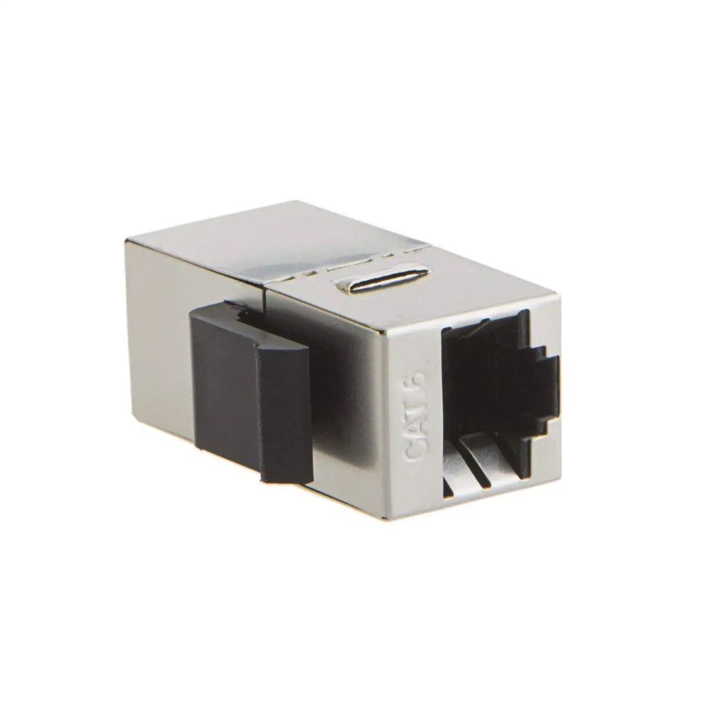 2PCS RJ45 Keystone Jack Cat6 Shielded Modular Coupler With Latch 8P8C Connectors Ethernet LAN Network Cable Extender Adapter