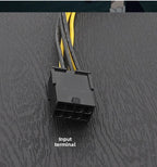 Graphics Card Hard Drive Cable GPU PCIE 8Pin Female To 1 2 3 4 SATA Hard Drive 18awg Power Supply Cable 12V To IDE Molex Cables