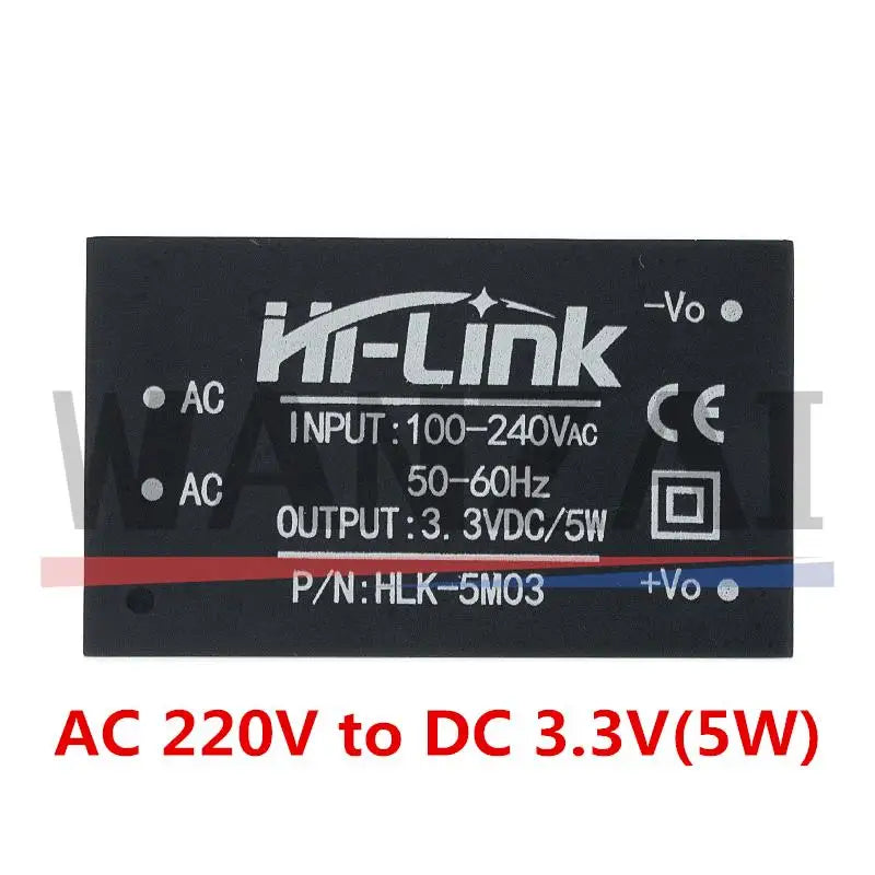 HLK-5M03 HLK-5M05 HLK-5M12 5W AC-DC 220V to 12V/5V/3.3V Buck Step Down Power Supply Module Converter Intelligent