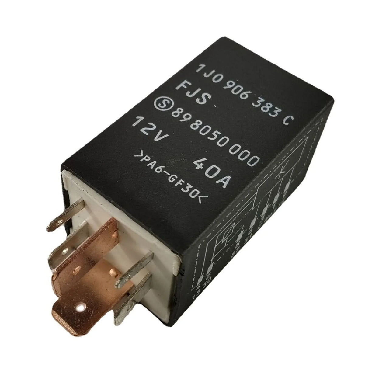 #62T Automotive Parts & Accessories,Fuel Pump Relay for -Vw -Jetta Beetle Golf -Passat 1J0 906 383 C (Black)