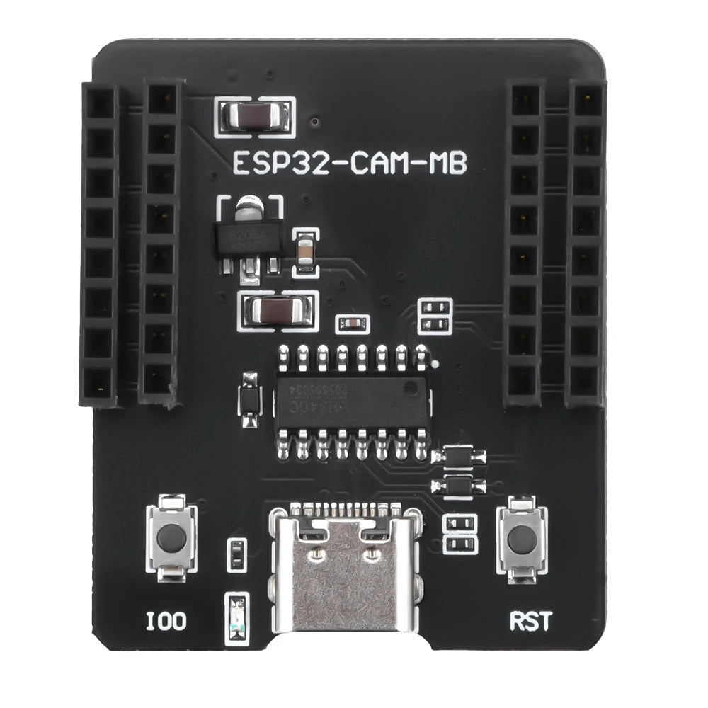 ESP32-CAM-MB Development Board Test Backboard Serial Port Burner Module With Expansion CH340C Type C OV2640 Camera Module