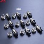 JCD 1Set GX12 GX16 GX20 2 3 4 5 6 7 8 9 10 12Pin Docking Aviation Plug Socket Waterproof Circular Connector