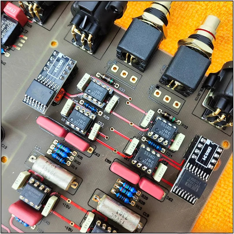 TDA1541 chip DAC audio decoding board PCB finished DIY 10th anniversary commemorative improved version