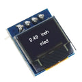 0.49 Inch OLED Display LCD Module White 0.49" Screen 64x32 I2C IIC Interface SSD1306 Driver for Arduino AVR STM32 YANXD