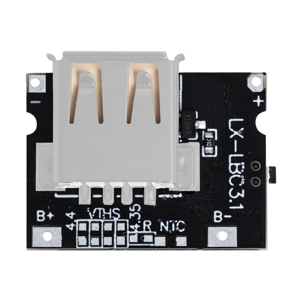 IP5310 Type-C USB-a 5V 3.1A Boost Converter Step-Up Power Module Power Bank Accessories With Switch LED Indicator