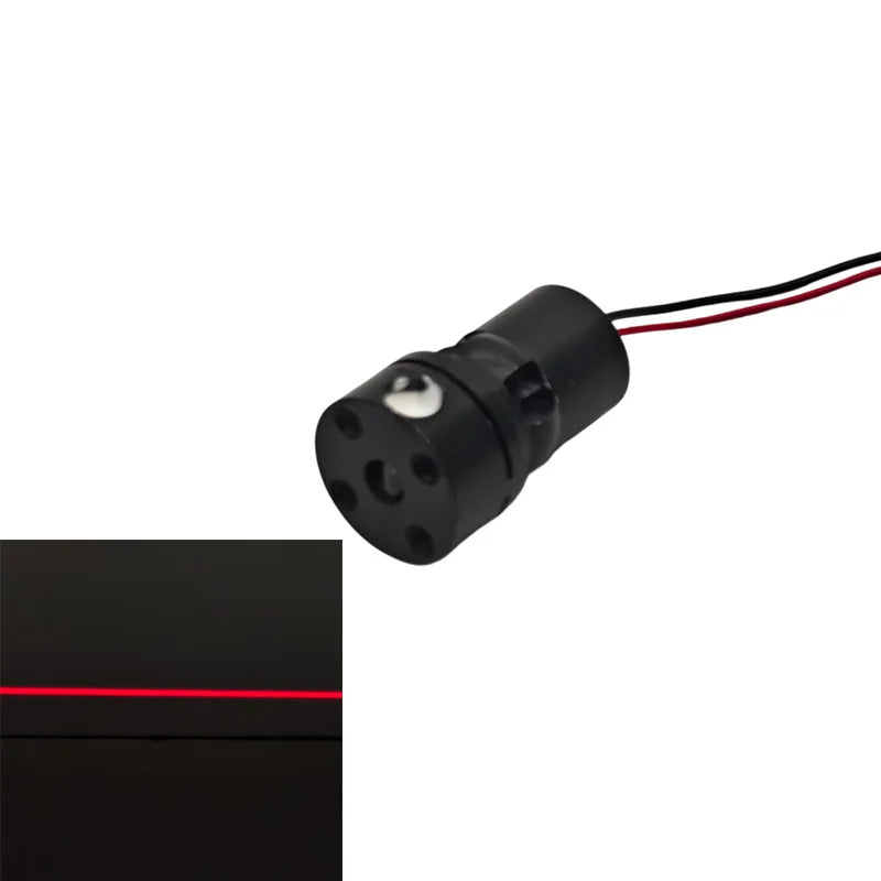 1piece High Brightness 635nm 5mw Red Laser Module Line Level Module Long Time Operation Continuous Output Power Stability