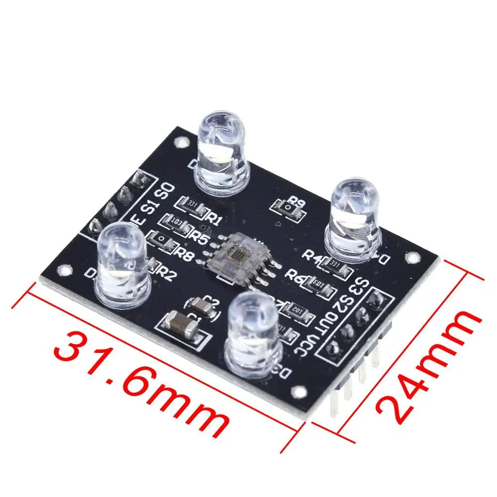 TZT Color recognition sensor TCS230 TCS3200 Color sensor Color recognition module for arduino DIY Module DC 3-5V Input