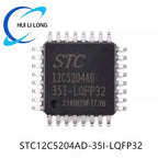 STC12C5204AD STC12C5204AD-35I STC 12C5204AD LQFP32 Single Chip Enhanced 1T 8051 Microcontroller MCU IC Controller Chip Original