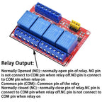 High/Low Level Trigger Relay Module 1/2/4/8 Channel 5V12V24V Home Intelligent Control Module With Optocoupler Isolation Output