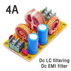 2A 4A 10A 20A DC LC Filter EMI Electromagnetic Interference Filter Emc Fcc High Frequency Power Filtering For 12V 24V 48V Car