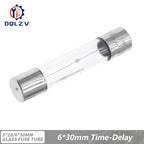 5*20mm 6*30mm Fast Blow Glass Tube Fuses 5x20mm 6x30mm 250V 0.5A 1A 2A 3A 4A 5A 6A 8A 10A 15A 20A 25A 30A AMP Slow Blow Fuse
