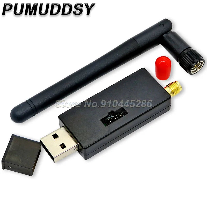 Wireless Zigbee Sniffer Board Packet Protocol Analyzer USB Interface Dongle Capture Module CC2531 CC2540 With Shell Antenna