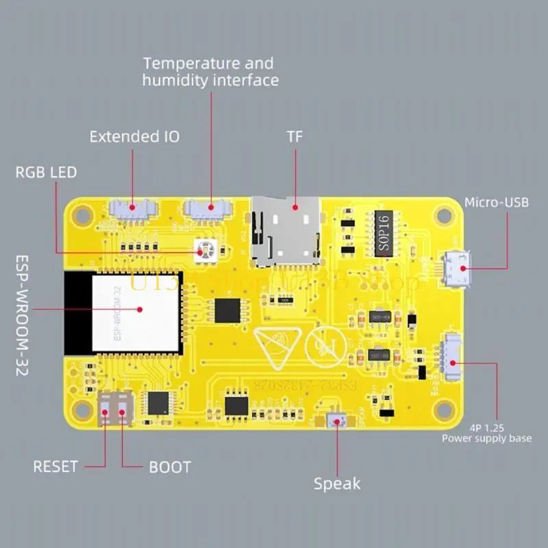 U13B ESP32 Touch Screens 2.8inch TFT LCD Display Touch Module 240x320 ESP32-2432S028 Bluetooth-compatible WiFi Development