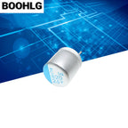 100pcs 820UF 2.5V NCC PSC Series 8x8mm Super Low ESR 2.5V 820UF For Motherboard VGA Solid Capacitors