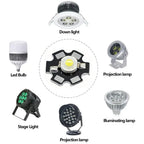 5pcs 3W Infrared IR High Power LEDs Emitter CCTV Camera IR Diode for Security Black LEDs 850nm 940nm 3W 700mA
