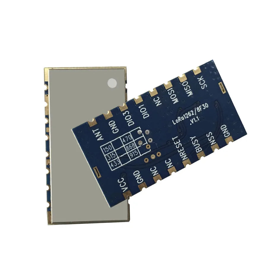 2pc/lot lora1262F30 315MHz SX1262 33dBm -148dBm TCXO High Sensitivity low current 2W SPI port Lora Module