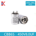 CBB65 air conditioner compressor start capacitor 450V 5/20/25/30/35/40/45/50/60/70UF