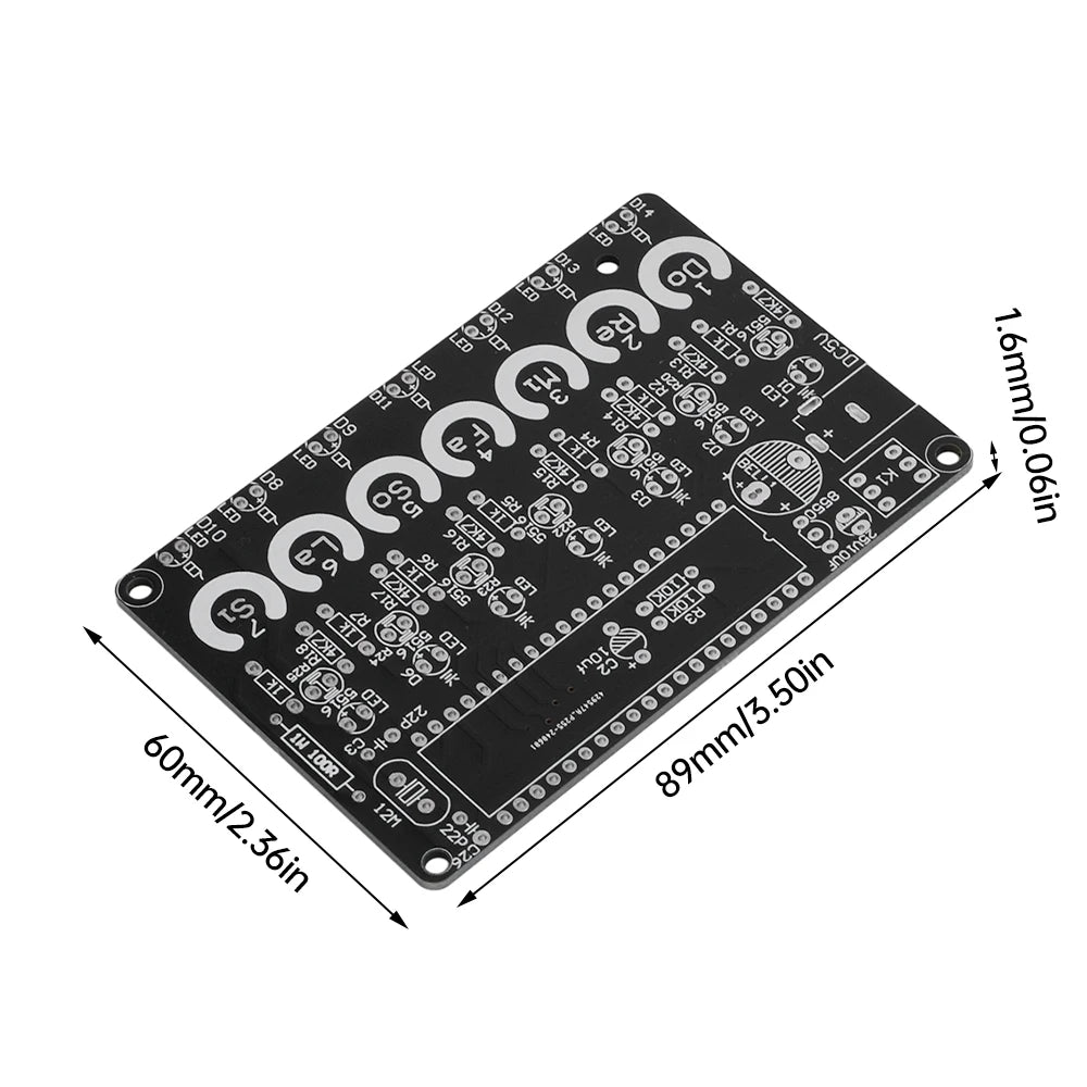 Electric Piano DIY Kits DIY Electronic Organ Module 51 Microcontroller String Less Photoelectric Organ Kit Soldering Practice