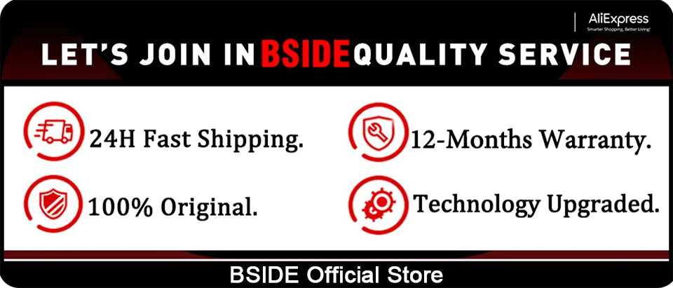 BSIDE New Touch Screen Digital Oscilloscope+Signal Generator Dual Channel 50MHz Automatic Osciloscópio Tools Graphic Tester