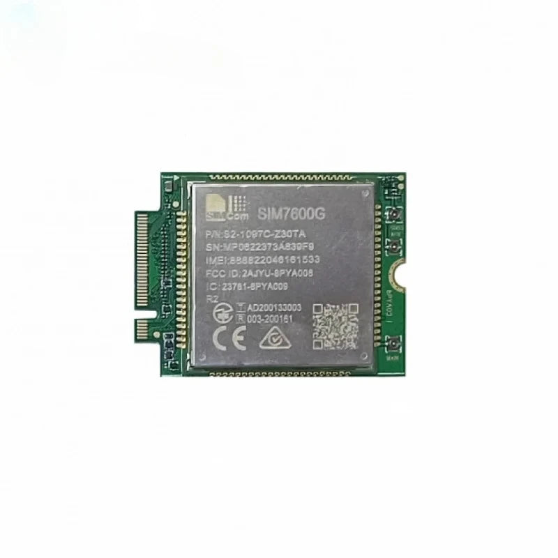SIM7600G, SIM7600E, SIM7600E-L1C, SIM7600SA M.2 B-key interface modules