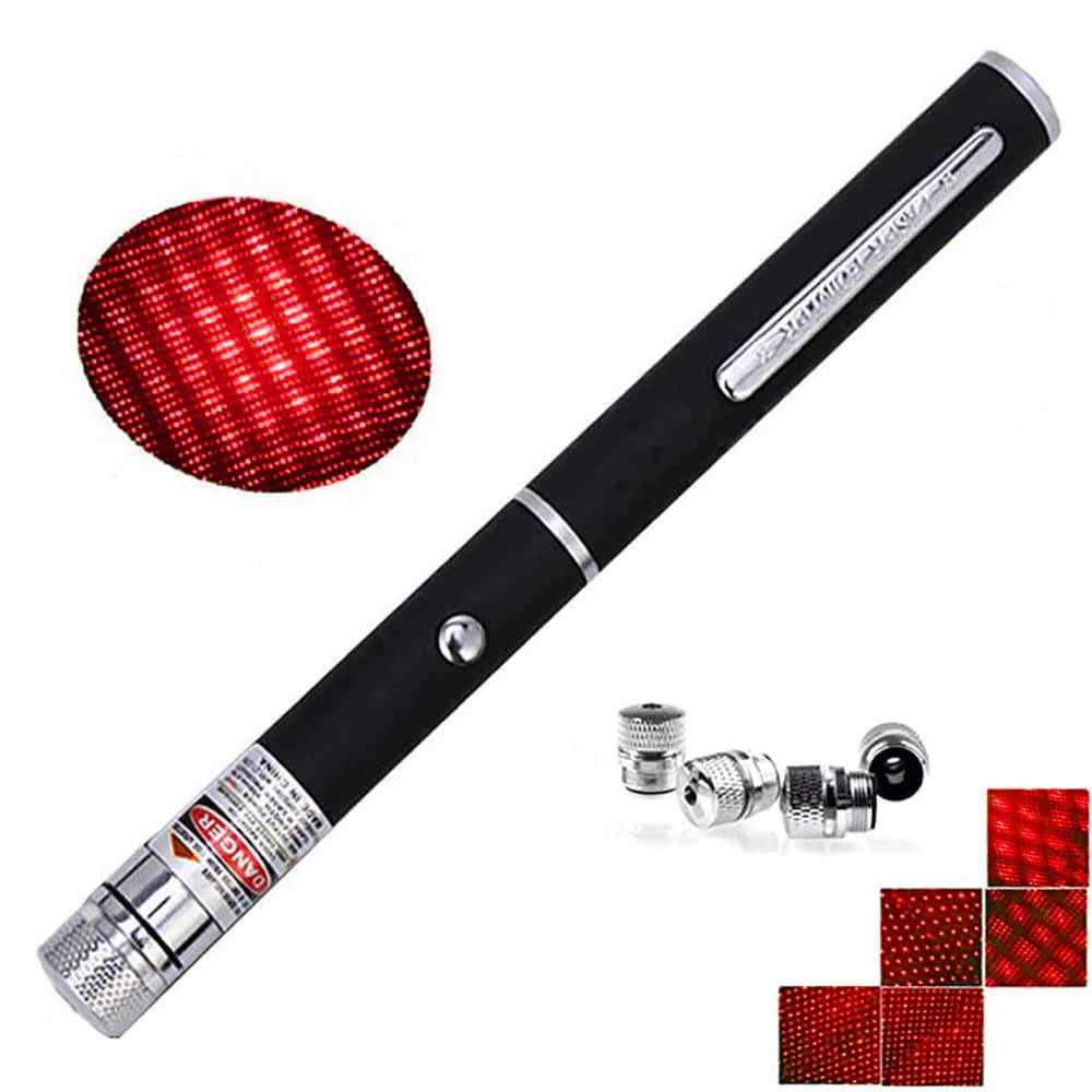 (Do not provide batteries) Green Red Laser Pointer Teaching Tool Pet Automatic Cat Toys Laser Focus Lazer Pen Combination