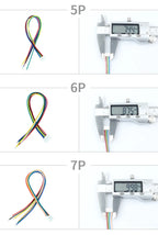 10Pcs/lot GH1.25 2P/3P/4P/6-pin JST GH Series 1.25mm Male Plug Connector 28AWG Wire Single/Double/Same/Reverse Connector 1.25MM
