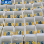 1/4W Metal Film Resistor Assortment Kit, 1/2W 1W 2W 3W 5W Through Hole Electronic Components Pack, 30/41/130 Kinds 1% Tolerance