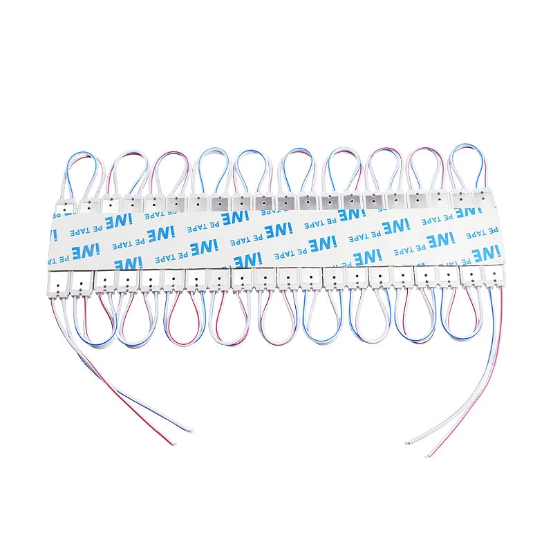200pcs DC12V 2835 3LED Module Injection Outdoor Waterproof IP67 Strip Light for Shop Signboard Advertisement Sign Letter Decor