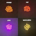 5Pcs TYPE-C 5V Wireless Power Supply Transmitter Coil Induction Wireless LED Receiver Light Lamp Model Diorama Robots