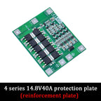 LIZAO 3S 4S BMS 20A 40A 60A 18650 Li-ion Battery Protection Board 11.1V-16.8V Enhanced Balance Charger Module