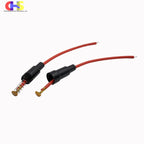 5PCS 20AWG/22AWG Wire Cable 5*20mm Glass Fuse Holder With 5x20MM 250V 0.2A 0.5A 1A 2A 3A 5A 6A 7A 8A 10A 15A Tube Glass Fuses