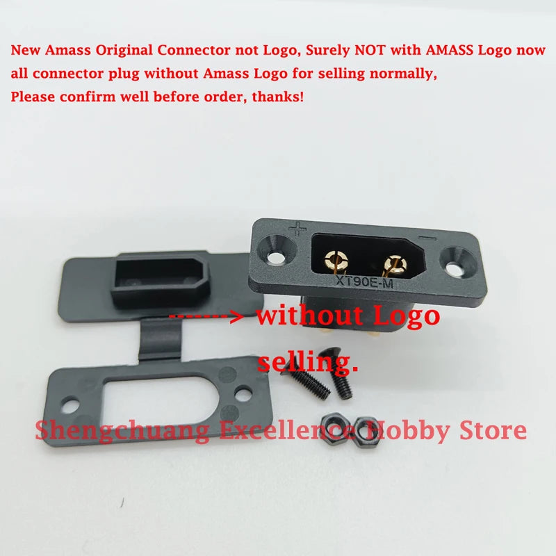 RC Model Amass XT90E-M Gold-plated Connector XT90 Male Plug XT90S Female Battery Connection for ESC Motor Aircraft Drone
