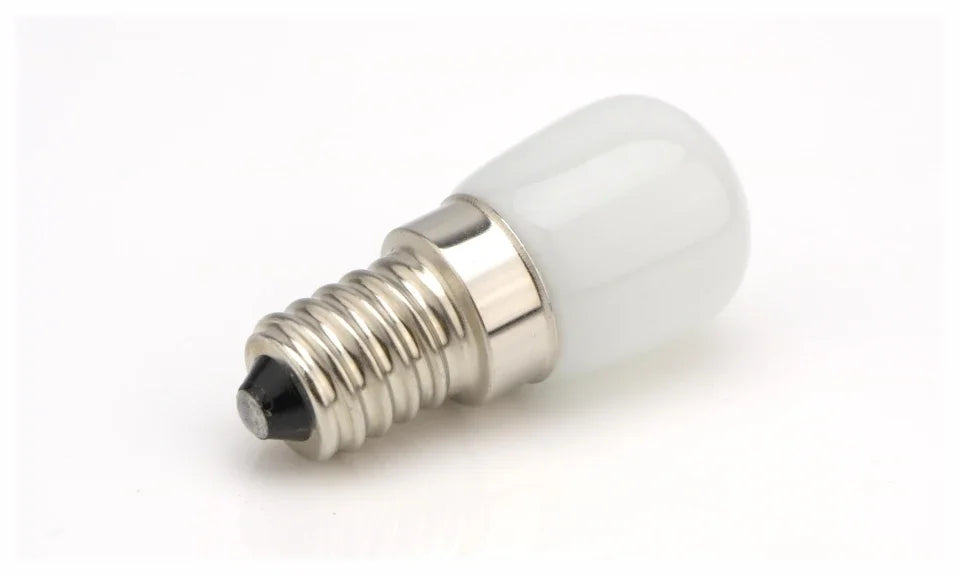 2pcs/lot 3W E14 LED Fridge Light Bulb Refrigerator Corn bulb AC 220V LED Lamp White/Warm white SMD2835 Replace Halogen Light