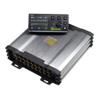 Sennuopu 12 Channels Digital Sound Processors DSP 8 Channels 50 Watts RMS Power Audio Amplifier with Bluetooth Player X812