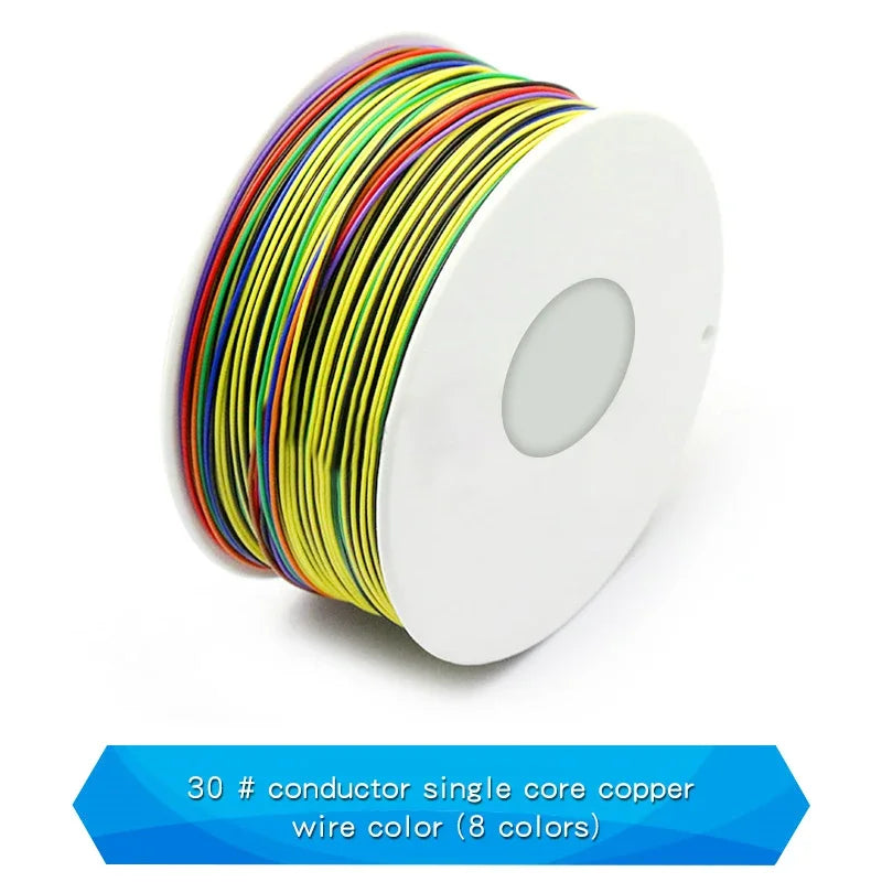 1PCS OK Line Circuit Board Flying Wire PCB Jumper  Welding Connection Wire 30# 30AWG Single Core Copper Wire