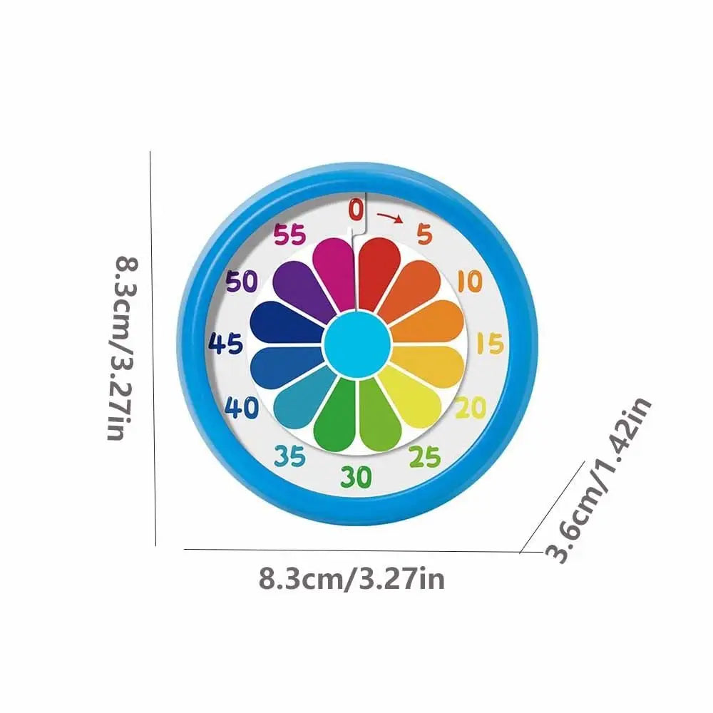 Mechanical Visual Timer Magnetic 60 Minutes Countdown Alarm Clock Self Discipline Timer Reminder Kitchen Cooking Timer Students