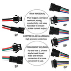 2Pin 3Pin 4Pin 5Pin 6Pin Led JST Connector Male/Female Wire Connector Led Strip Plug Connector Wire Cable for Led Light Driver