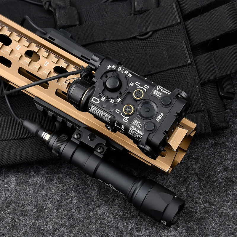 Airsoft CNC IR Laser Sight RAID CQBL PEQ PERST NGAL OGL DBAL IR Device Metal Material  Red, Green, Blue Laser IR Laser 20mm Rail