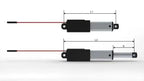 6V 12V 24V Micro New Linear Actuator DC Motor 30/50/75/100/150mm Stroke Customized 188N for Remote Controls Robotics Automation