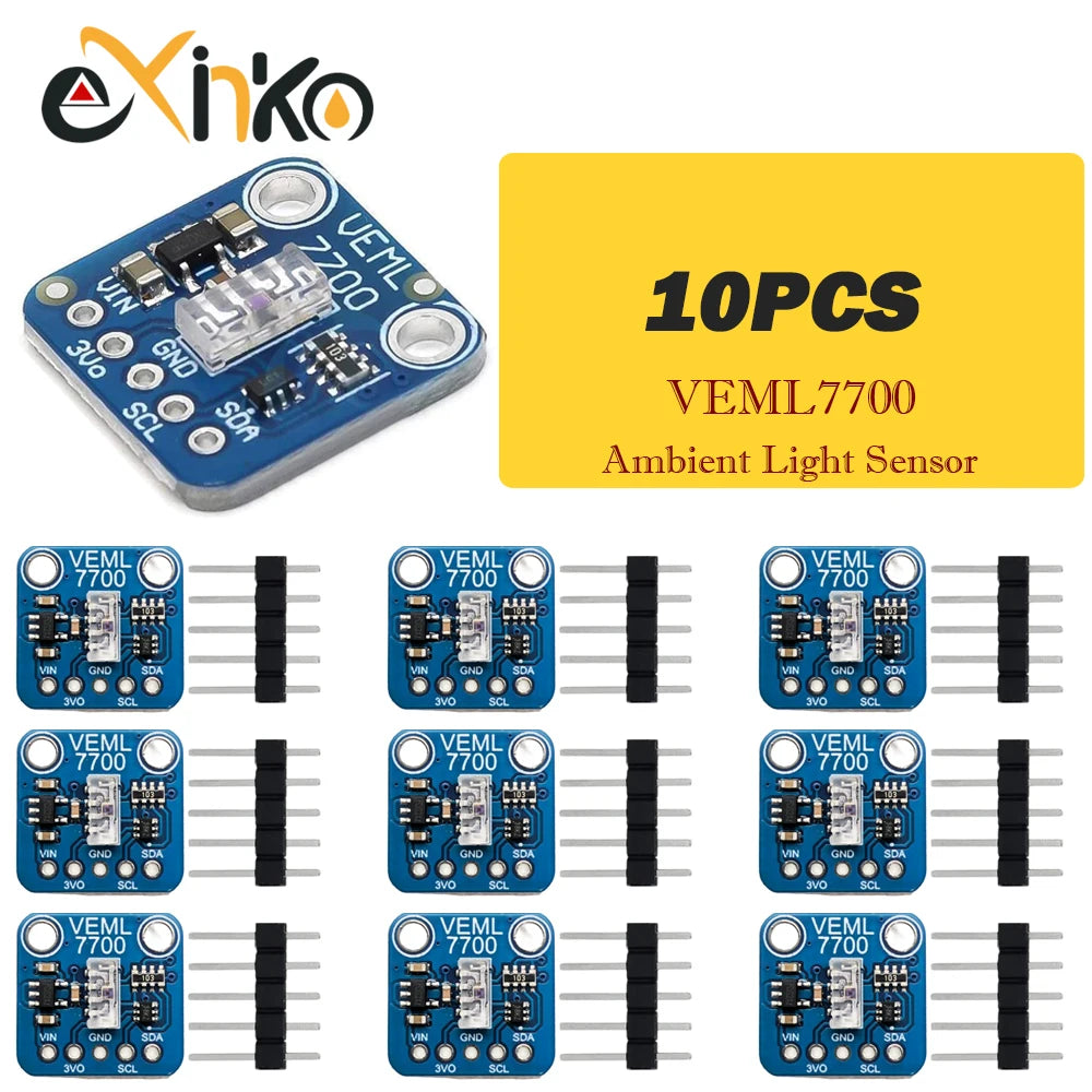 VEML7700 Ambient Light Sensor Module 120k Lux Light measuring Sensor Board 3.3V 5V I2C IIC Interface for Arduino Raspberry Pi