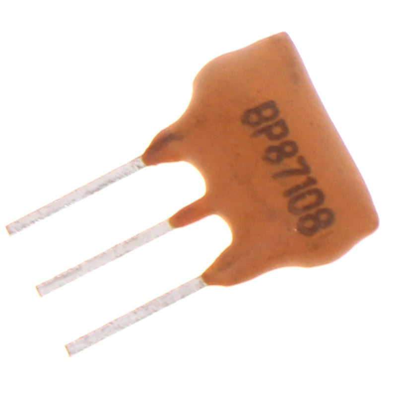 10Pcs/pack Ceramic Filter FM Bandpass Filter BP87108 87-108KHZ High Frequency 3 Pin Accessories