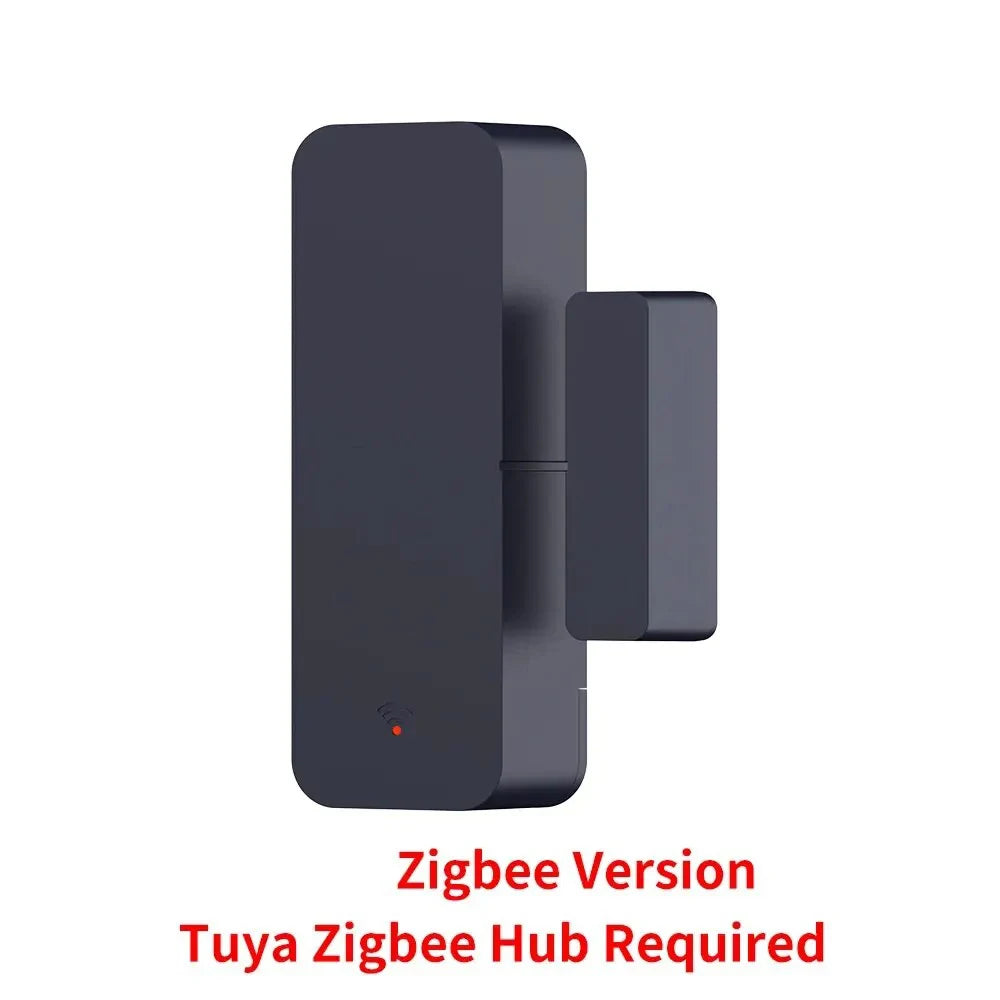 Zigbee Wifi Door Window Entry Sensor Security Burglar Magnetic Alarm Smart Life Compatible with Alexa Google Home Tuya