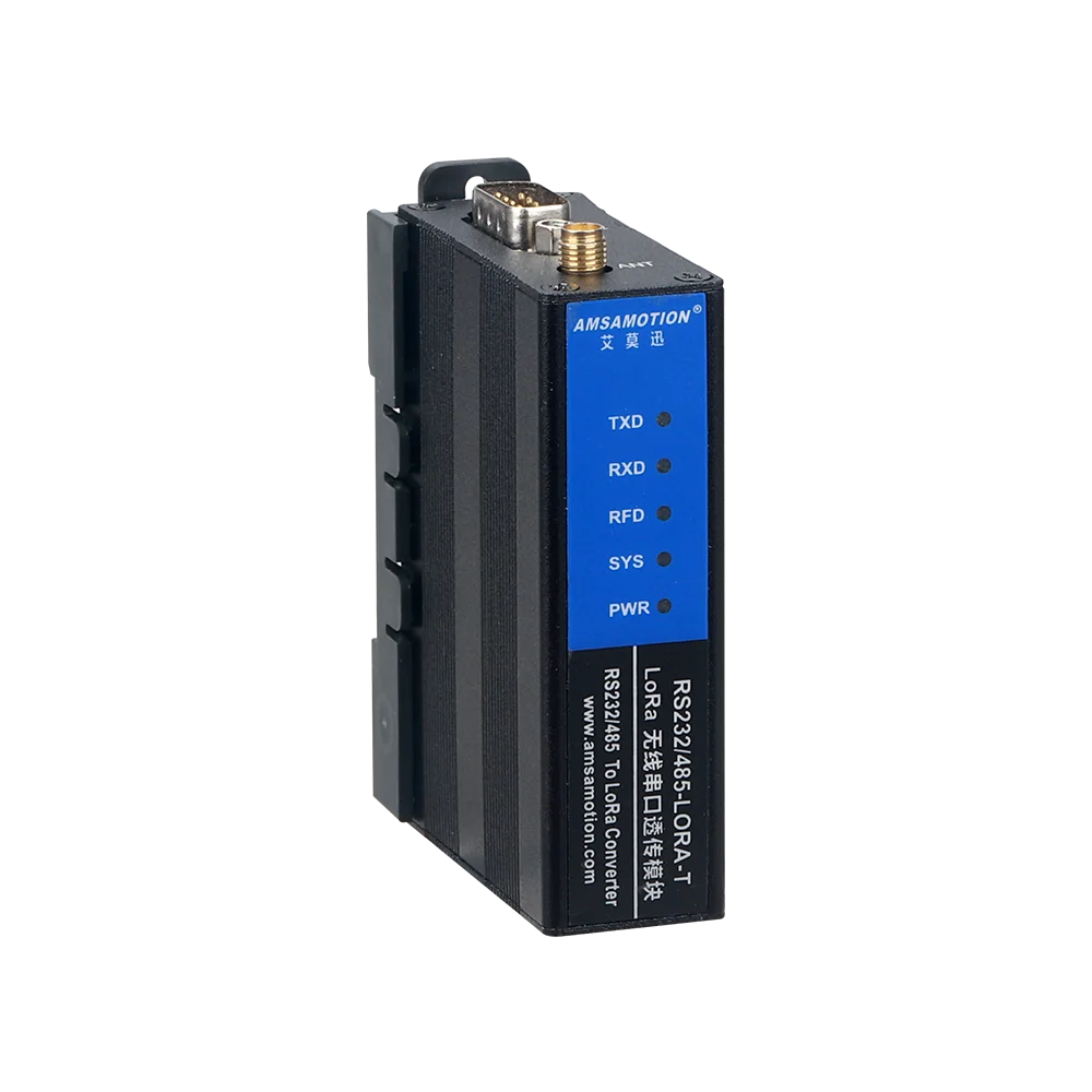 RS232/485-LORA RS422 Wireless PLC Long Rage Radio Communication Module RS485 to LR100 Signal Converter Spread Spectrum