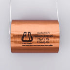 Free shipping 2pcs Tianji MKP Series Metallized polypropylene polar Audio Hi-Fi capacitor Line Ag-Cu ±3%