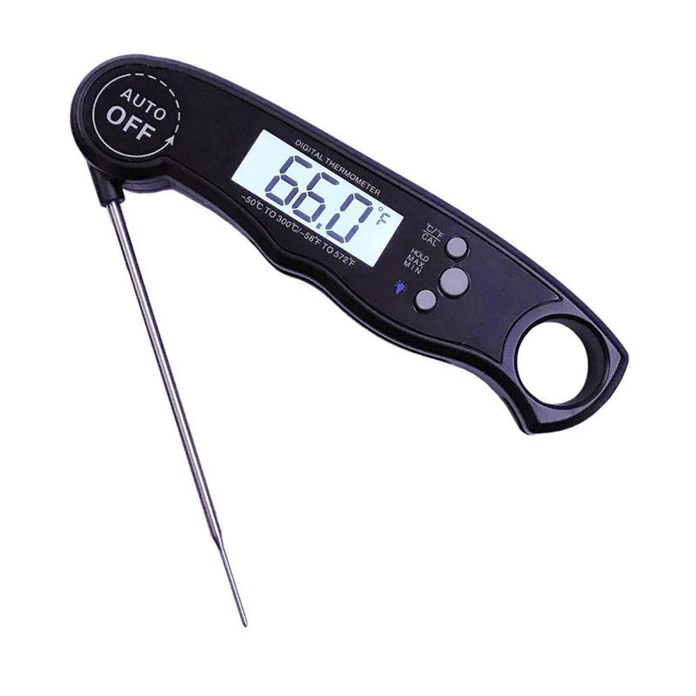 Meat Thermometer Digital – Instant Read Food Thermometer for Grilling, BBQ, Air Fryer, Smoker, Kitchen Gadgets, BBQ Essentials