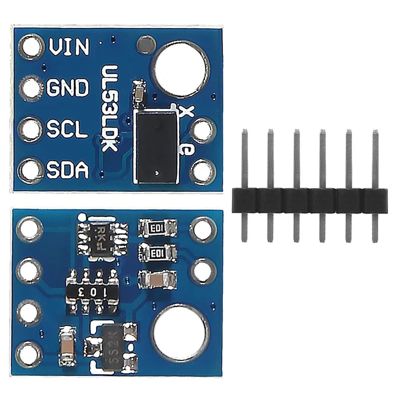 VL53L0X Time-of-Flight Laser Ranging Sensor IIC GY-530 VL53L0X VL53L1X V2 Laser Distance Module High Accuracy